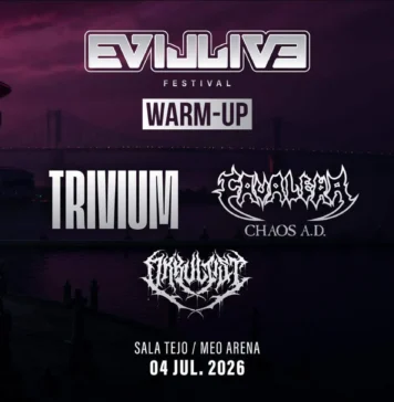 Trivium, Cavalera Conspiracy e Okkultist aquecem motores para o EVIL LIVE