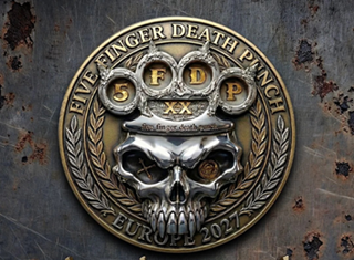 Five Finger Death Punch trazem Lamb of God e Bleed From Within à Europa em 2027