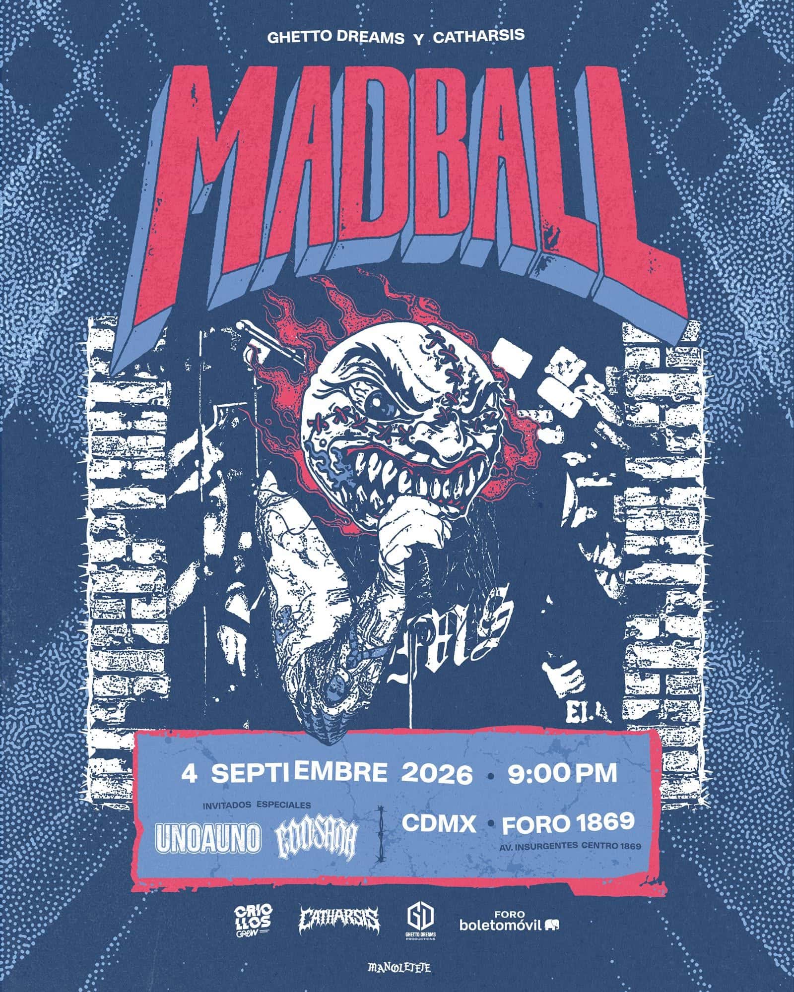 Madball chega ao México direto de Nova York.