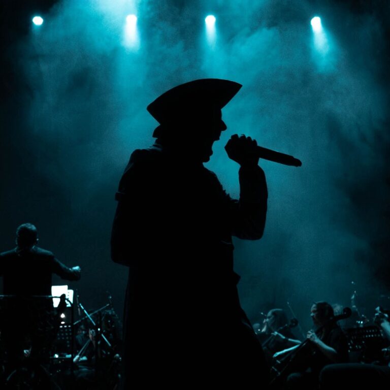 O navio pirata de Ekyrian chega ao Leyendas del Rock, na Espanha.