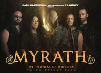 Myrath anuncia turnê latino-americana com três shows no Brasil em dezembro de 2026