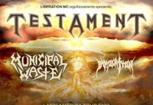 Testament + Immolation + Municipal Waste – Carioca Club – São Paulo/SP