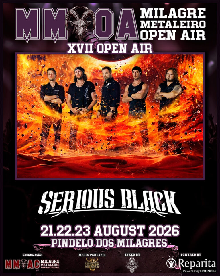 Milagre Metaleiro Open Air 2026: Serious Black Levam o Poder do Power Metal a Pindelo dos Milagres ! – Portugal