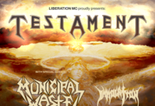 Testament, Municipal Waste e Immolation no Rio de Janeiro – 13/12/2026