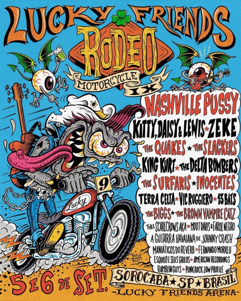 Lucky Friends Rodeo IX: Data antecipada e bandas confirmadas (Setembro de 2026)