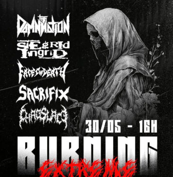 Burning Extreme Fest 2026 reúne pesos pesados do metal nacional em São Paulo no dia 30 de maio