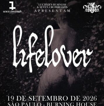 LIFELOVER NO BRASIL: A LENDA DO DSBM DESEMBARCA EM SÃO PAULO PARA APRESENTAÇÃO HISTÓRICA E INÉDITA