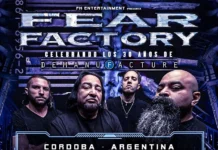 Fear Factory chega pela primeira vez a Córdoba, Argentina