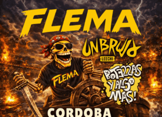Flema retorna a Córdoba com show no Pétalos de Sol
