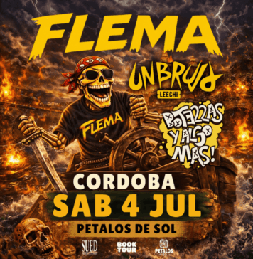 Flema retorna a Córdoba com show no Pétalos de Sol
