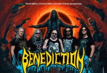 Benediction abre turnê brasileira em São Paulo com Kam Lee nos vocais