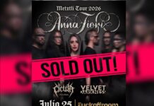 Cicuta e Velvet Darkness abrindo para Anna Fiori – CDMX