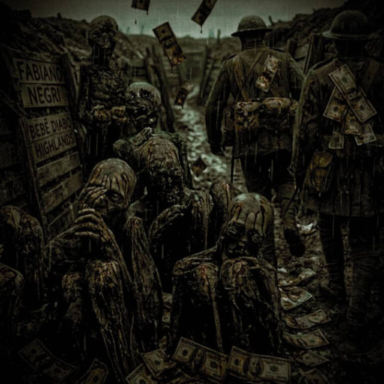 Fabiano Negri e Bebê Diabo transformam a brutalidade da guerra em heavy metal no novo single “Highlands”