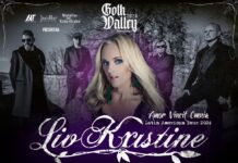 Liv Kristine chega por primeira vez a Ecuador con sua tour LATAM