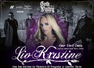 Liv Kristine chega ao Equador pela primeira vez com sua turnê pela América Latina.