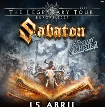 Sabaton regressam a Lisboa em 2027 com a maior produção da sua carreira