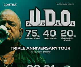 U.D.O. celebram 40 anos de carreira com digressão especial em 2027
