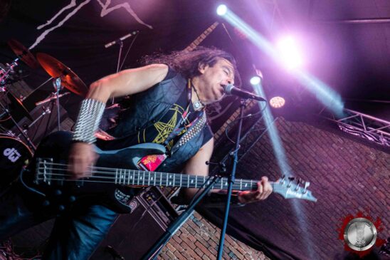 Sadistic Intent durante apresentação no Brutal Assault 2026