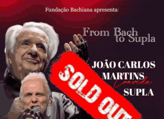 Com ingressos esgotados, “From Bach to Supla” reúne Supla e o maestro João Carlos Martins hoje na Sala São Paulo