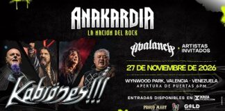 Avalanch e Kabrones se apresentarão na Venezuela no festival Anakardia