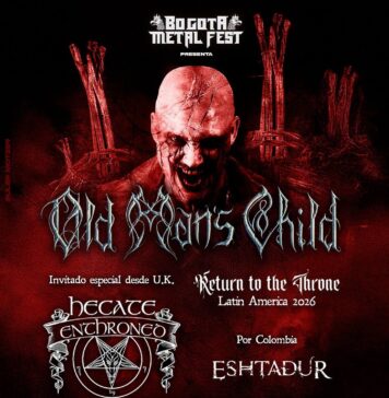 Old Man’s Child e Hecate Enthroned estreiam em Bogotá no Bogotá Metal Fest — Colômbia