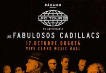 Os Fabulosos Cadillacs mudam de palco em Bogotá: o concerto do seu 40.º aniversário será no Vive Claro Music Hall